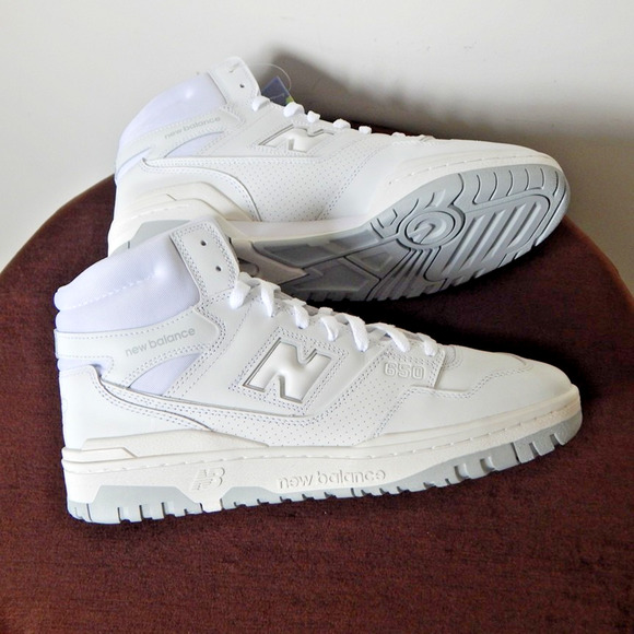 New Balance 650 White Cloud High Top Sneaker Athletic Shoes Men Sze 12 NEW main image 10